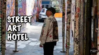 Hotel SURROUNDED by NYC STREET ART
