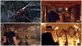 Resident Evil 4 Remake All Skips & Shortcuts So Far (Chapter 1, 6, 7, 8, 9, 11, 12, 14 & 15)