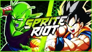 Goku vs Piccolo  -  (Dragonball Z/Super) (Luz vs AG S. Brawlfest - Sprite Riot