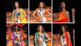 Miss Universe 2019 - Swimsuit Competition. Colombia/Philippines/PuertoRico/Thailand.