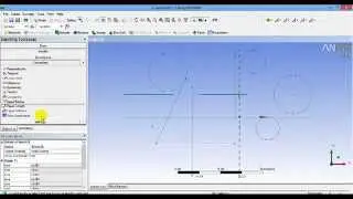 ANSYS Design Modeler : How to add constraints in sketches. Ansys Workbench Tutorial for Beginners.