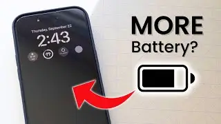 iPhone 14 Pro Max Always On Display   Black vs Color Wallpaper Battery Test!