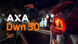 AXA Dwn 50 lux is a USB rechargeable light set