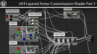 UE4 Layered Armor Customization Shader Setup Part 1