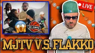 Lush Breaks Down The Poetik Flakko MJTV 'Fade' at No Jumper, Flakko CALLS IN !