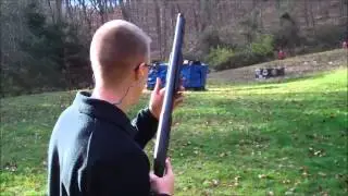 00 Buckshot group size test from various distances