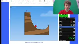 Red Ball Speedrun PB 4:37 (12 Level) | 11/25/20