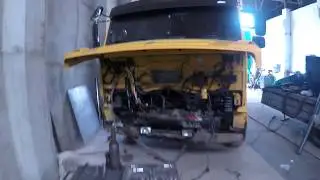 floating cabin on a Kamaz 4308