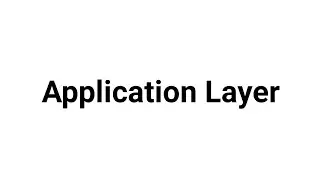 Application Layer (TCP/IP Model)