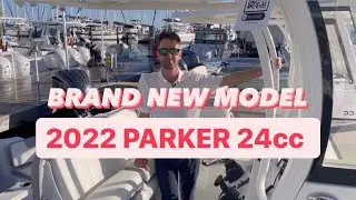 The BRAND NEW 2022 Parker 24 makes its debut! HULL #1