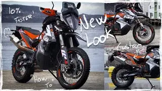 KTM 790 Adventure R New Look 2021 - MotoProWorks Graphics Install