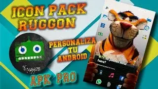 Personaliza tu Android | icon pack Ruggon | Magnate Tutoriales