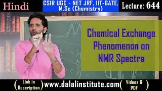Chemical Exchange Phenomenon in NMR Spectra