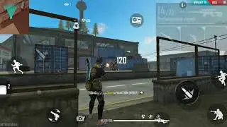 تجربة هاتف galaxy s8  free fire