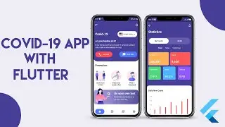 COVID-19 APP UI USING FLUTTER SPEED CODE UI CHALLENGE