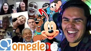 IMITANDO PERSONAGENS NO OMEGLE! (PARTE 6)