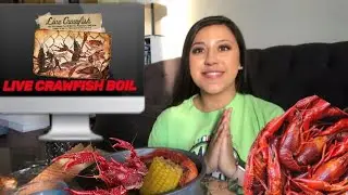CRAWFISH BOIL MUKBANG 🦞❤️🌽