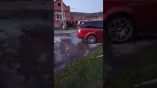 Жёсткая авария водитель сгорел