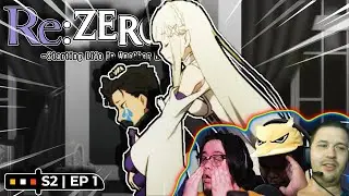 RE ZERO SEASON 2 EPISODE 1 FULL REACTION | ITS BACK FINALLY!