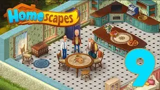 HOMESCAPES STORY WALKTHROUGH - PART 9 GAMEPLAY - ANTIQUE ?