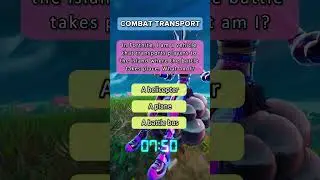 Fortnite riddle No.8 Combat transport #shorts