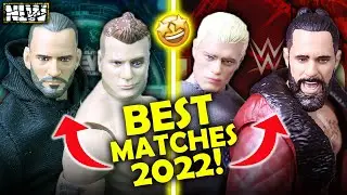 TOP 10 MATCHES 2022! WWE Figures | NLW