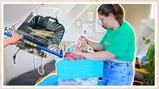 KLEDINGKAST MAKEOVER ⚒️👗 IKEA SHOPPEN & ZOMER READY MAKEN // VLOG #39 | Irina Touw