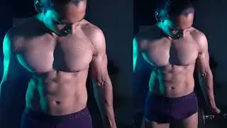 Fitness workout before fitness photoshoot |  fitness model suraj chhikara