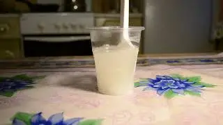 Поглощение тепла при растворении аммиачной селитры.