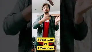3 Year LLB vs 5 Year BA LLB, which one is better? | DU LLB VS NLU