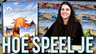 Drakenherders - Speluitleg - BoardgameNinja - 999 games - Hoe speel je - Nederlands (Dutch)