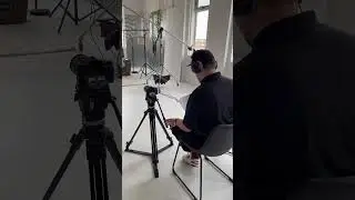 Working as a camera operator / script supervisor on this Furniture Film Shoot 