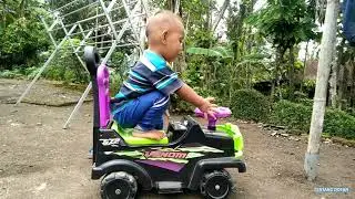Naik mobil mobilan | Kelakuan bocil naik odong odong | Naik odong odong lagu populer anak Indonesia