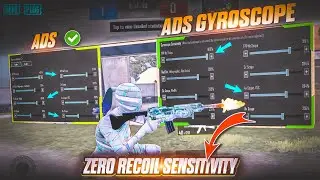 ADS + ADS GYROSCOPE All Device Next Level Sensitivity Settings ✅ in BGMI - PUBGm