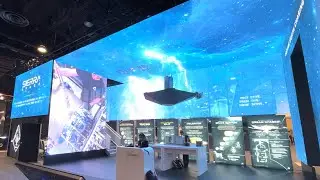 Immersive booth at The Space Symposium, Colorado Springs, CO