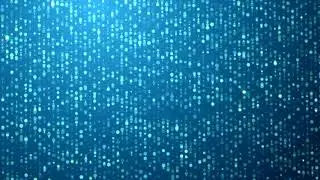 Blue Particle Rain | Video Effects | Video Effects
