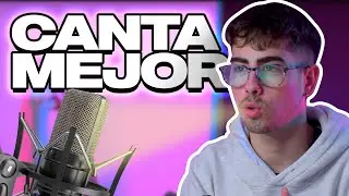 5 TRUCOS para CANTAR MEJOR en el ESTUDIO 🎤 Fácil