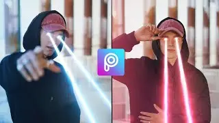 PicsArt Tutorial Laser Eye | PicsArt - Editing - Tutorial