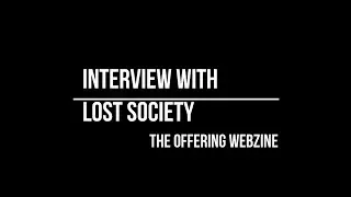 Interview w/Samy Elbanna, Lost Society. Русские субтитры #lostsociety #lostsocietyrussia #rock