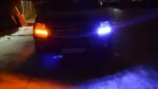 Изменение режимов габарита и поворота в Шевроле ТАХО