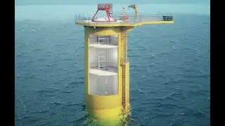 Reynard High Voltage Connection System for Inter-Array Cables - Offshore Wind Turbine Animation