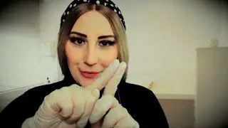 ASMR Eye Exam - Light Test, Eye Chart, Follow Finger (Soft Spoken)