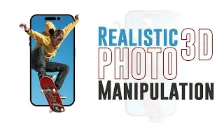 Realistic 3D Photo Manipulation | How To Design Photo In Pixellab | Skystene Productions
