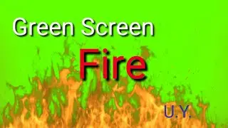 Free Green Screen : FIRE
