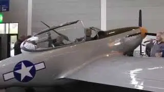 P 51 Mustang auf der AERO 2015 Friedrichshafen