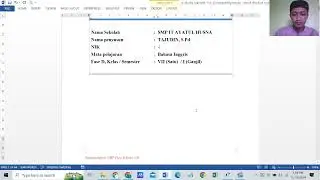 Berbagi Modul Ajar Modul Ajar Bahasa Inggris BAB 1 Kelas 7