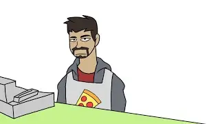 Reaper works at Pizza Street (Animatic)