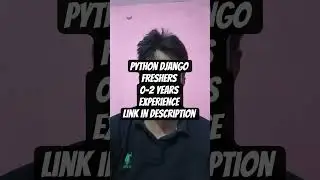 Python Django Developer Job in Bengaluru | Finpoint Careers for Freshers