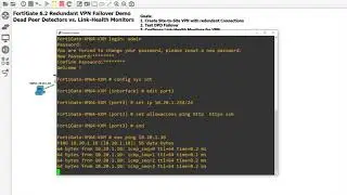 1. Creating Redundant Site-to-Site VPN Tunnels on FortiGate 6.2