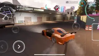 ยากจริง ฟรีดริฟ ลานขนส่ง Rx7 ฮานFast3 สนามกล่อง นาทีครึ่ง R4 3741พ้อย ( 1080P 60Fps ) Car X Street